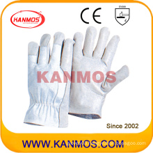 Wholesale Industrial Safety Pig Grain Driver Leather Work Gloves (22205)